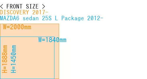 #DISCOVERY 2017- + MAZDA6 sedan 25S 
L Package 2012-